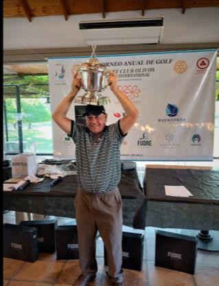 Felicitamos al ganador absoluto del torneo XIII de Golf