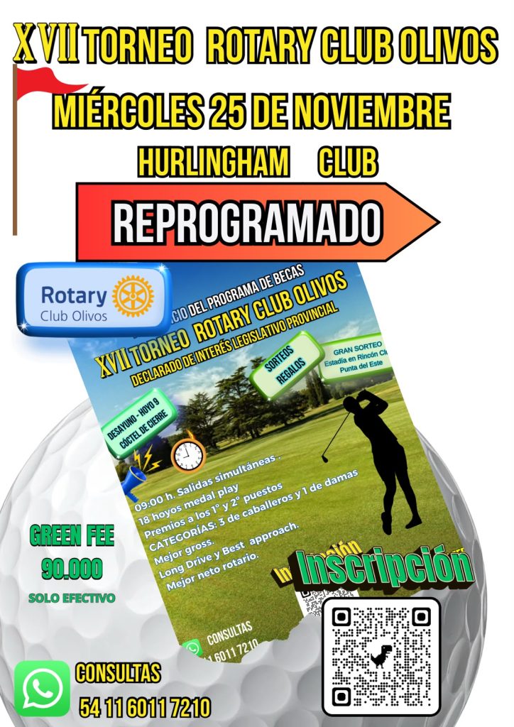 Torneo Golf Rotary Club Olivos